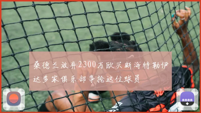 桑德兰放弃2300万欧买断海特勒伊达多家俱乐部争抢这位球员